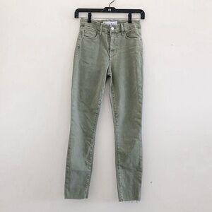 Frank & Eileen Sligo Italian Performance Denim Jeans Sage Green 25